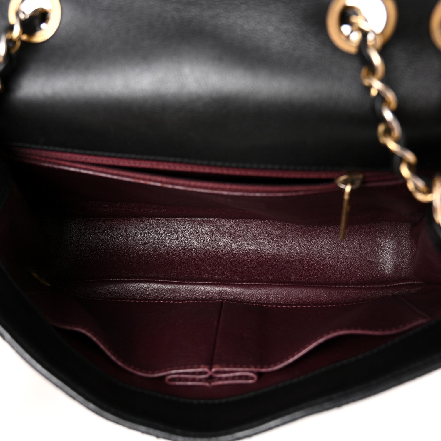 Caviar Quilted Medium CC Filigree Flap Black