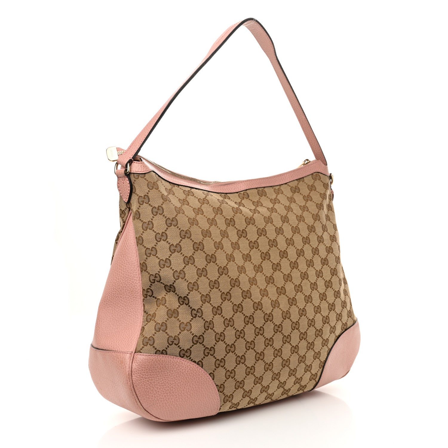 GG Monogram Large Margaux Hobo Beige Soft Pink