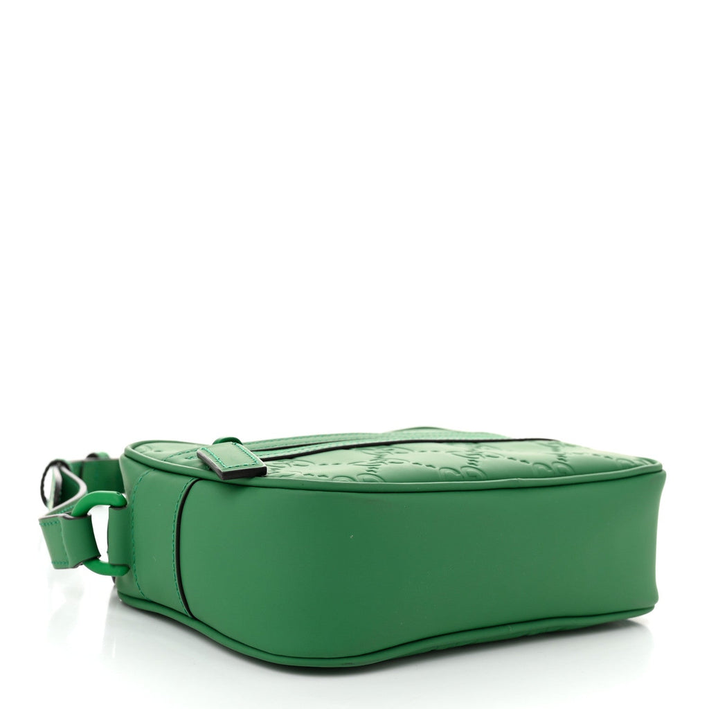 Rubber Effect Monogram GG Crossbody Bag New Shamrock