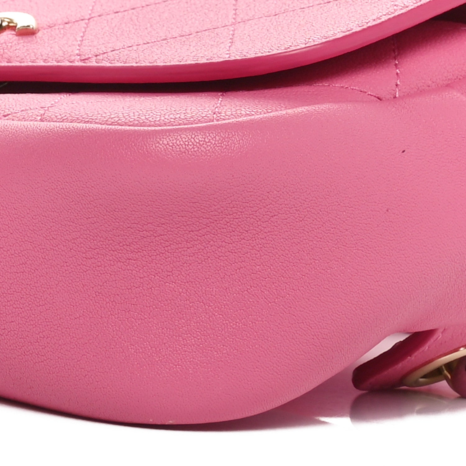 Goatksin Quilted Casual Trip Waist Bag Pink