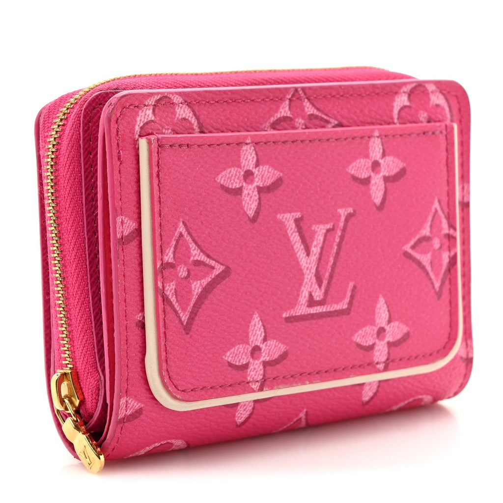 Monogram Fall for You Lou Wallet Fuchsia