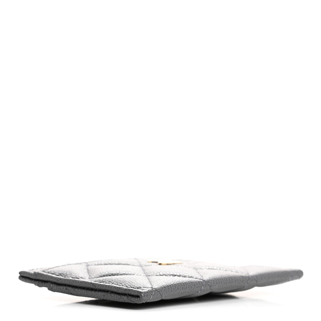 Caviar Quilted  Holder Grey