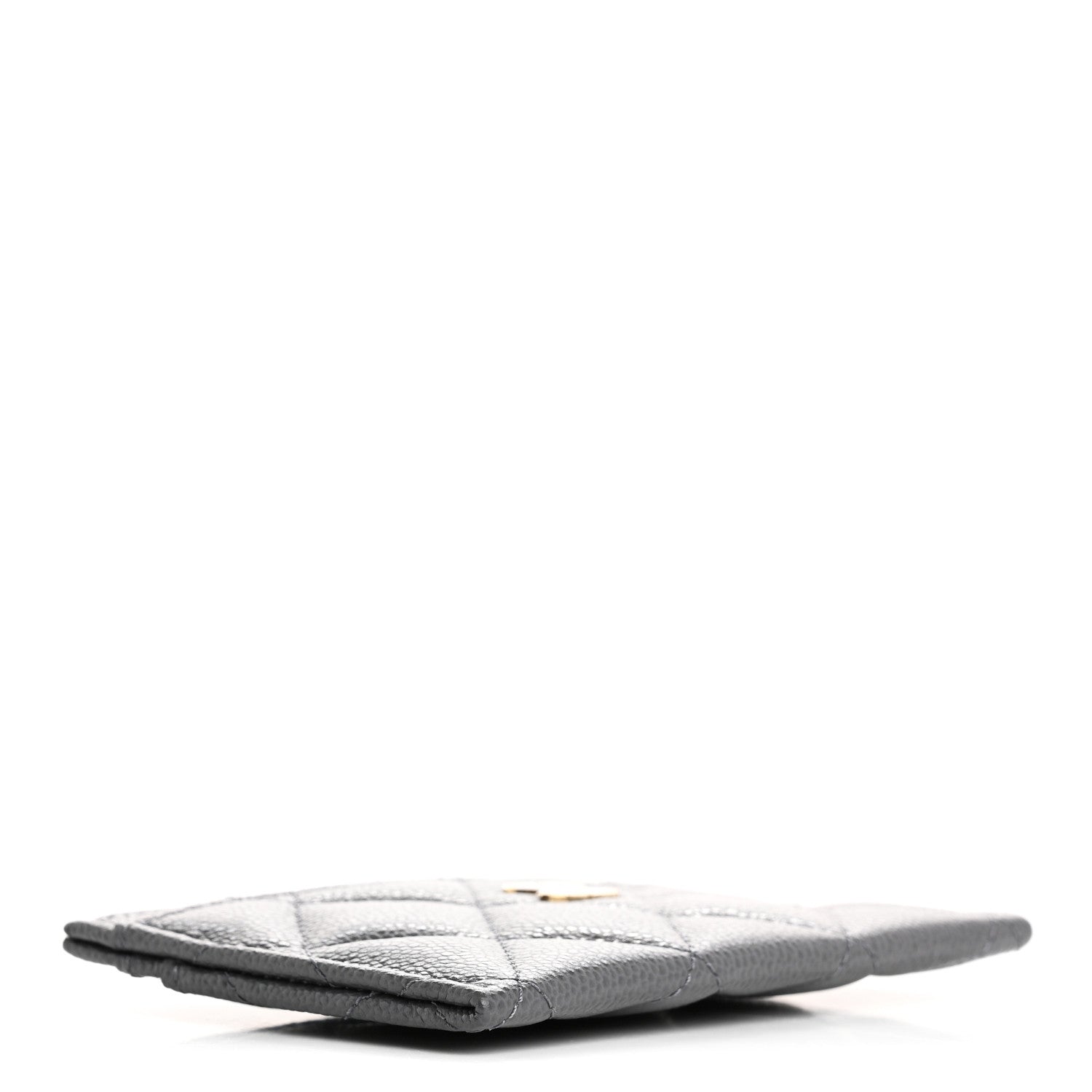 Caviar Quilted  Holder Grey