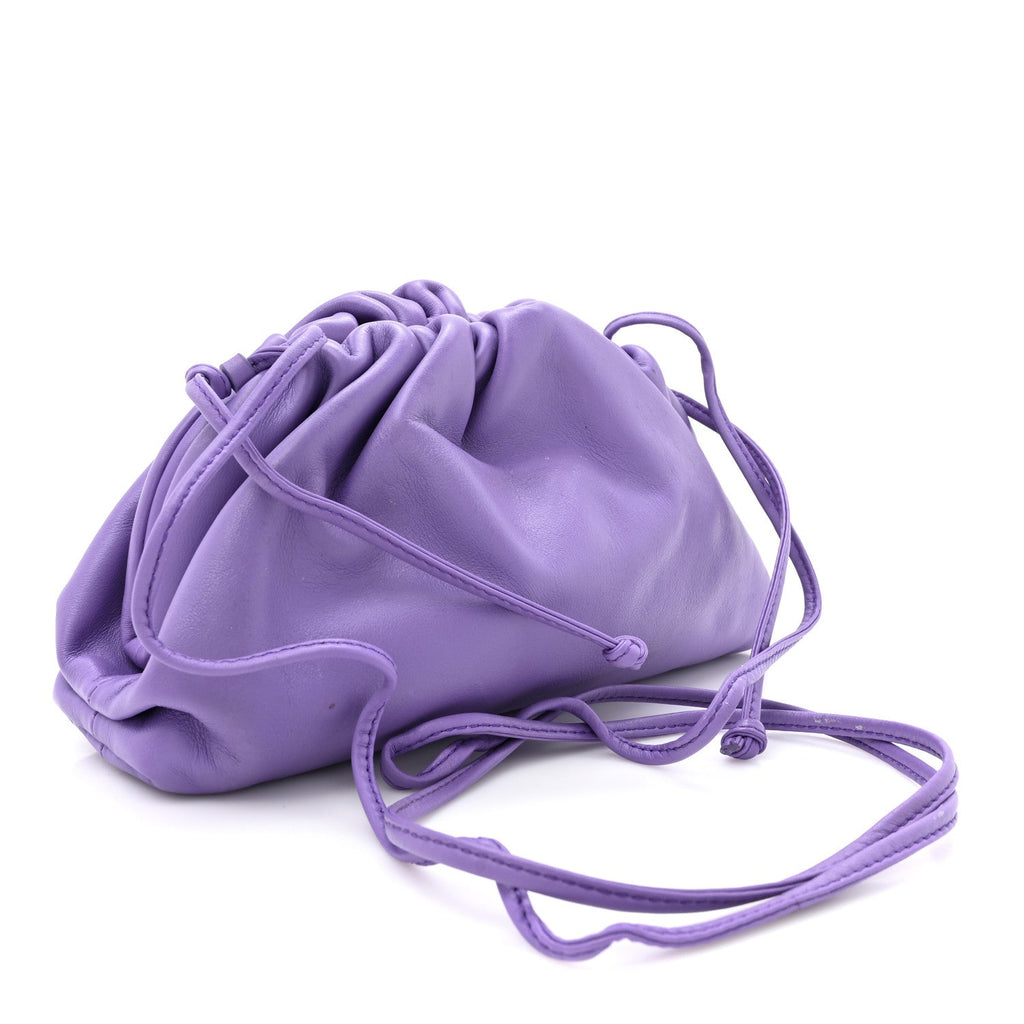 Butter Calfskin The Mini Pouch Purple