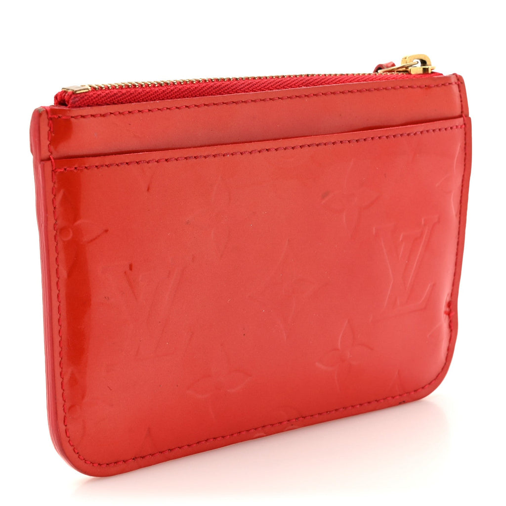 Vernis Key Pouch Rouge Grenadine