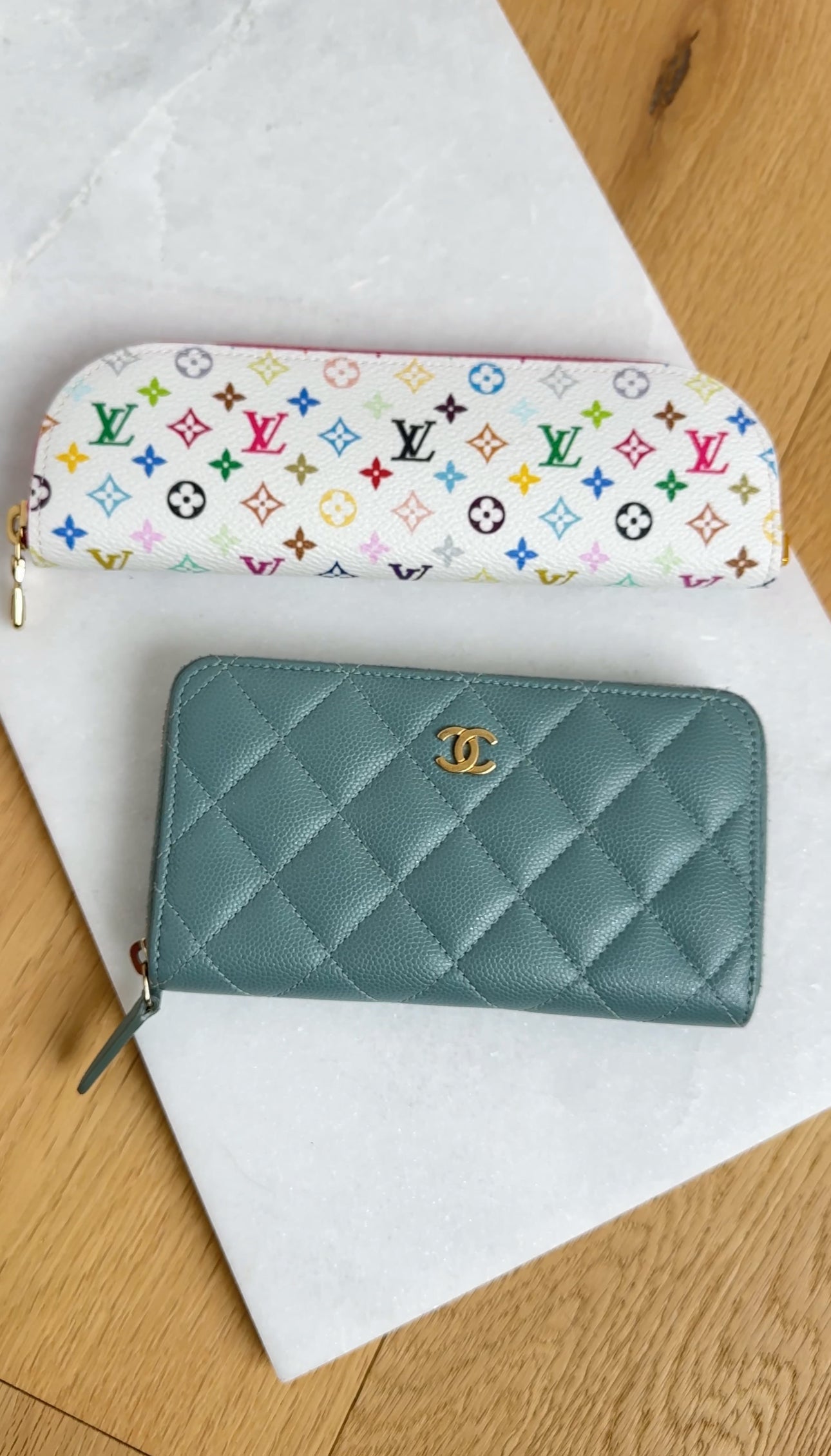 Louis Vuitton x Murakami Multicolor Limited Edition Charlotte Pencil Pouch