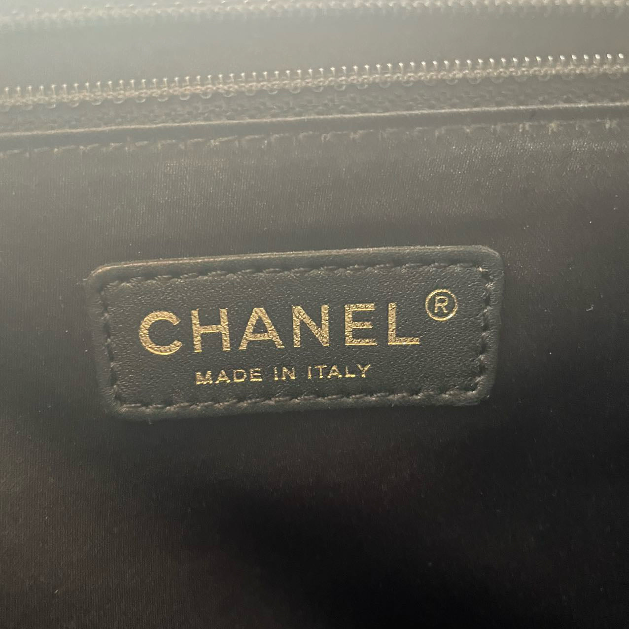 Chanel Grand Shopping Tote Black GST Bag in Caviar Leather with Gold Hardware Medium