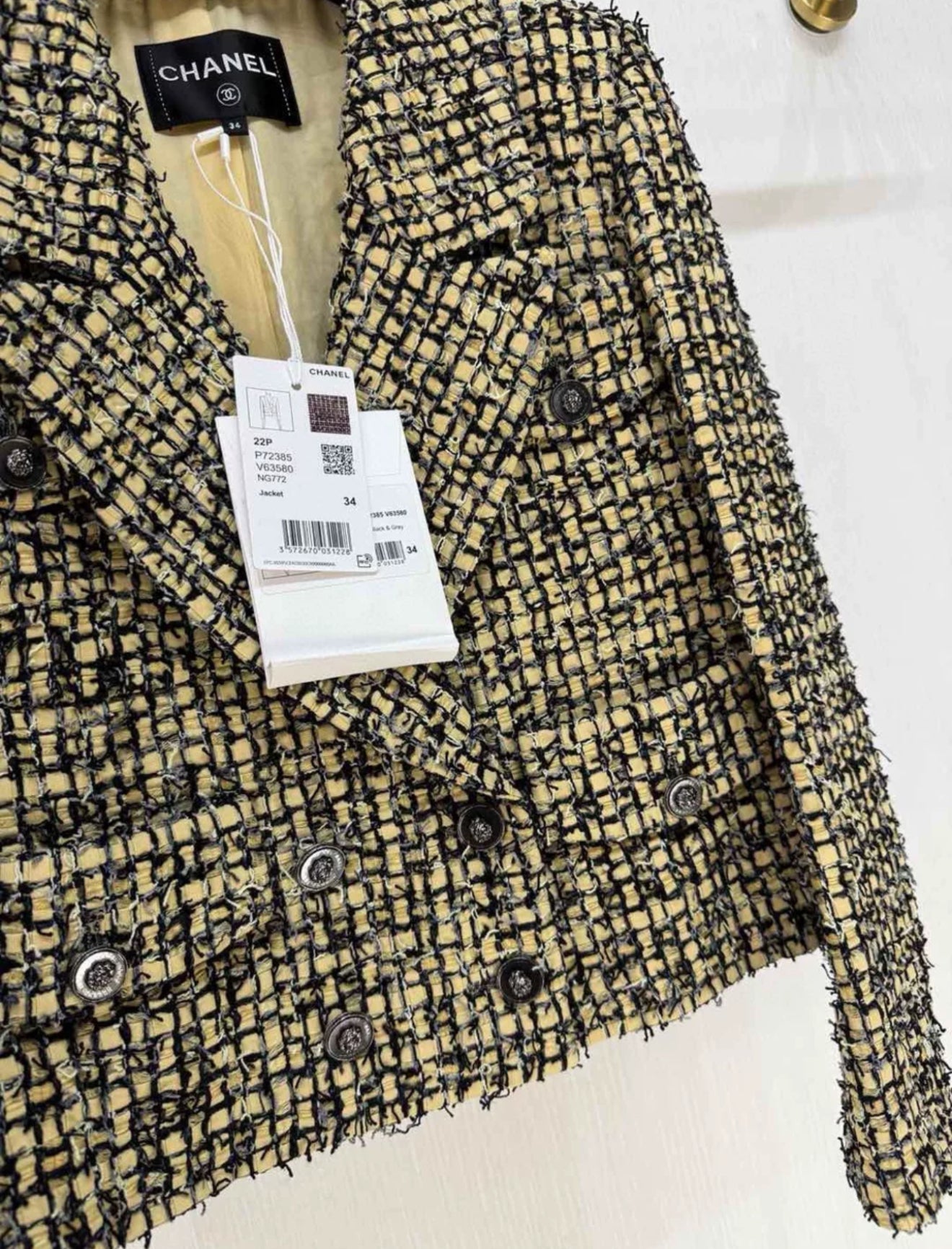 Chanel 22P tweed jacket