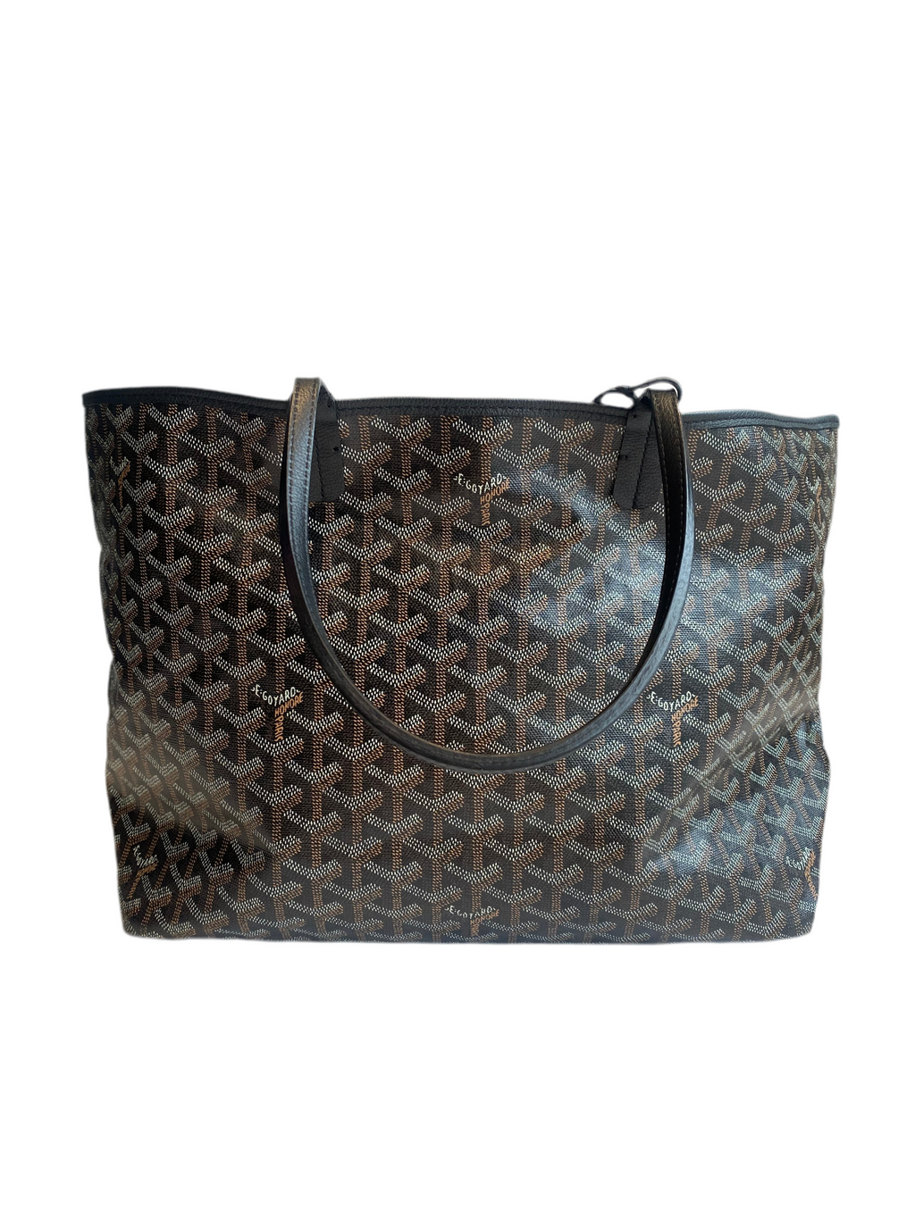 Goyard Black St. Louis PM Tote