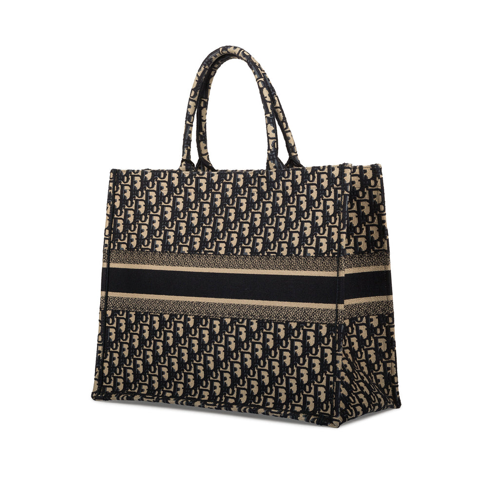 Christian Dior Oblique Canvas Book Tote