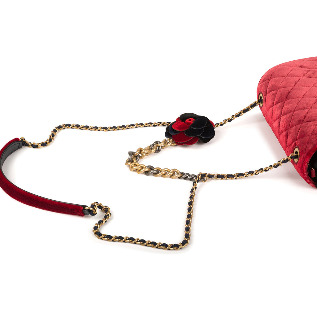 Chanel Camellia Flower Flap Bag