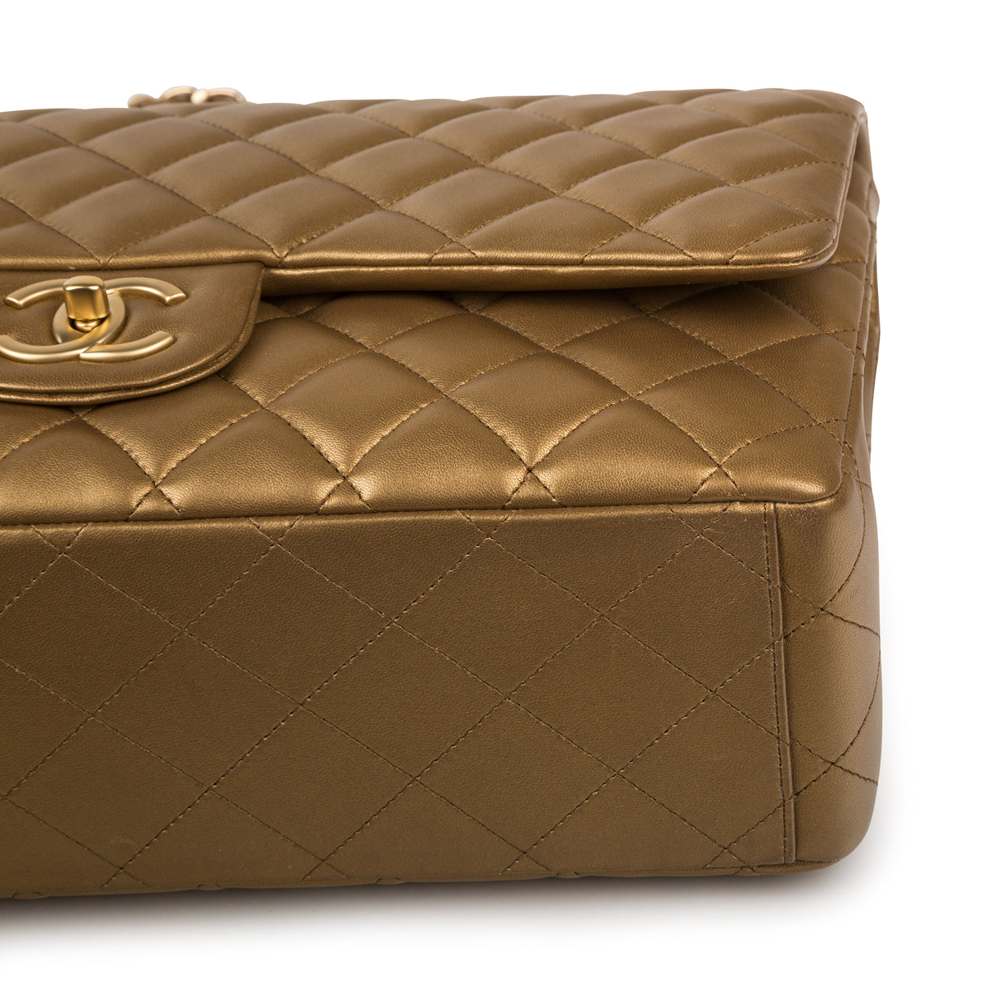 Chanel Classic Flap Bag Maxi - Gold