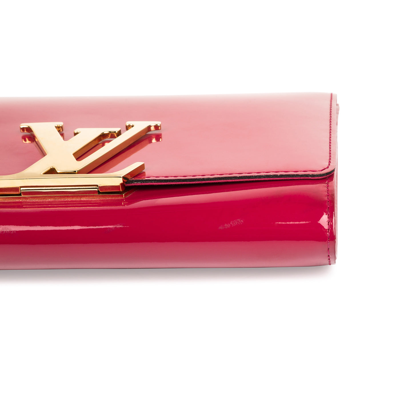 Louis Vuitton Louise Patent Clutch MM
