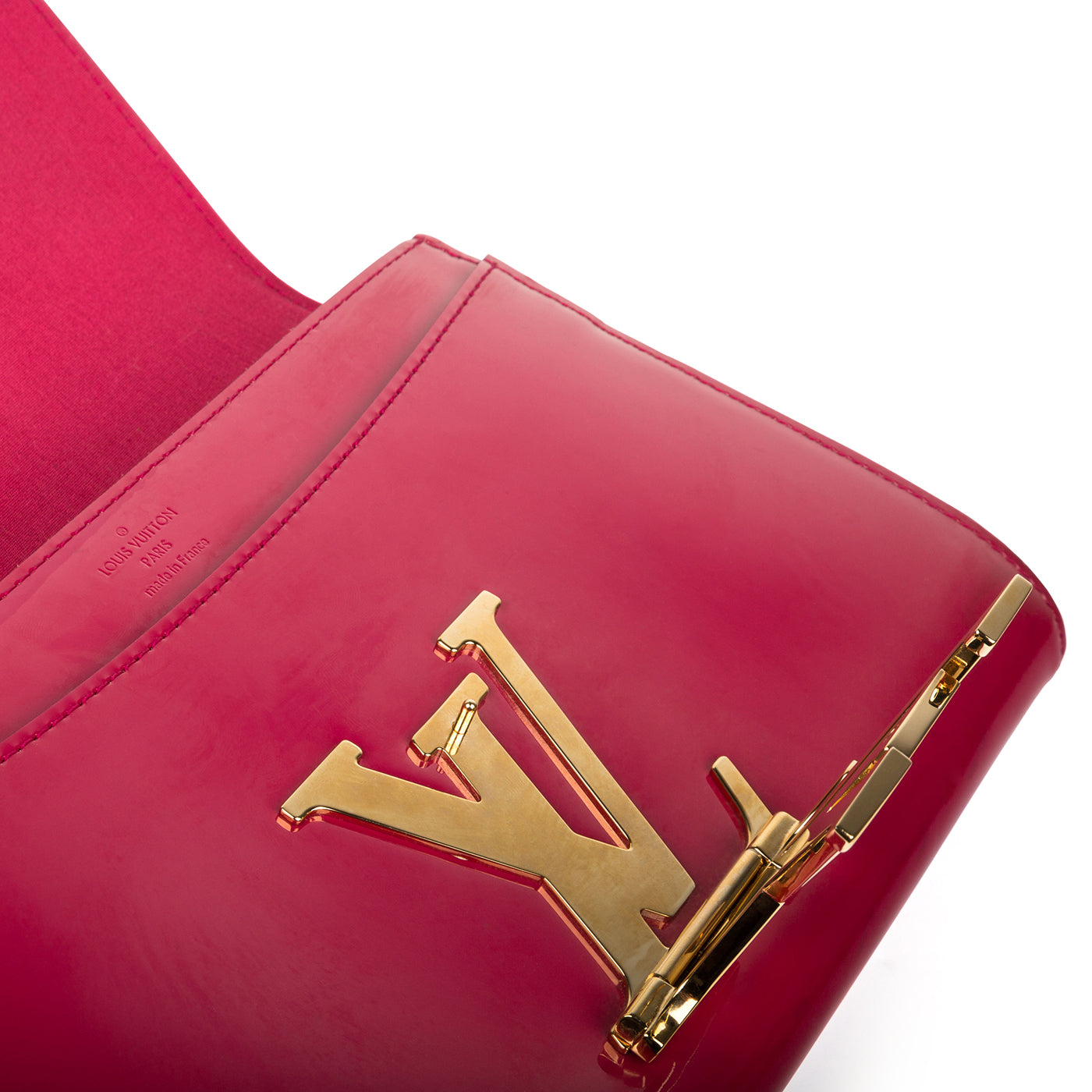 Louis Vuitton Louise Patent Clutch MM
