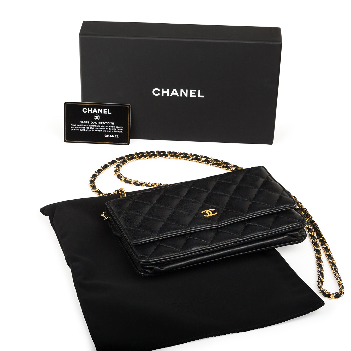 Chanel Classic Wallet on Chain in Lambskin