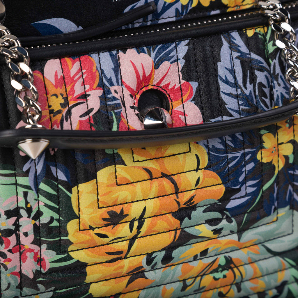 Fendi Dot com floral bag