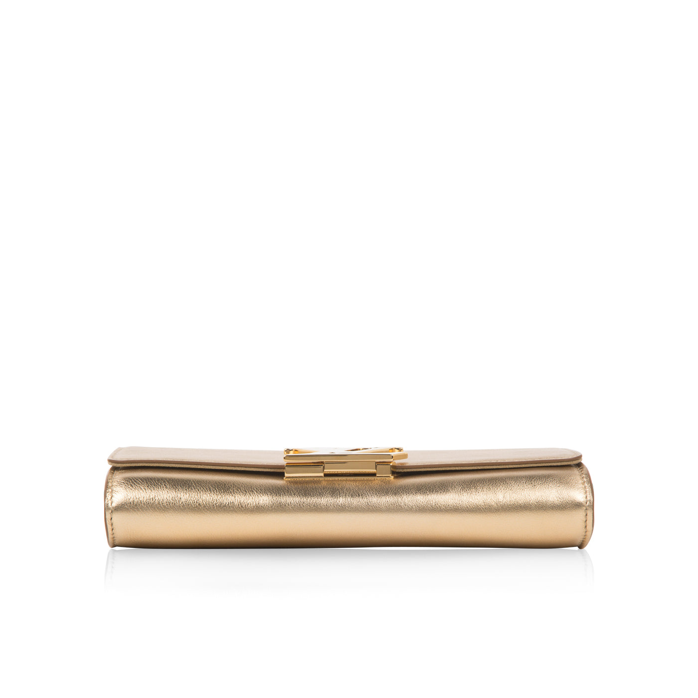Louis Vuitton Gold Louise Clutch