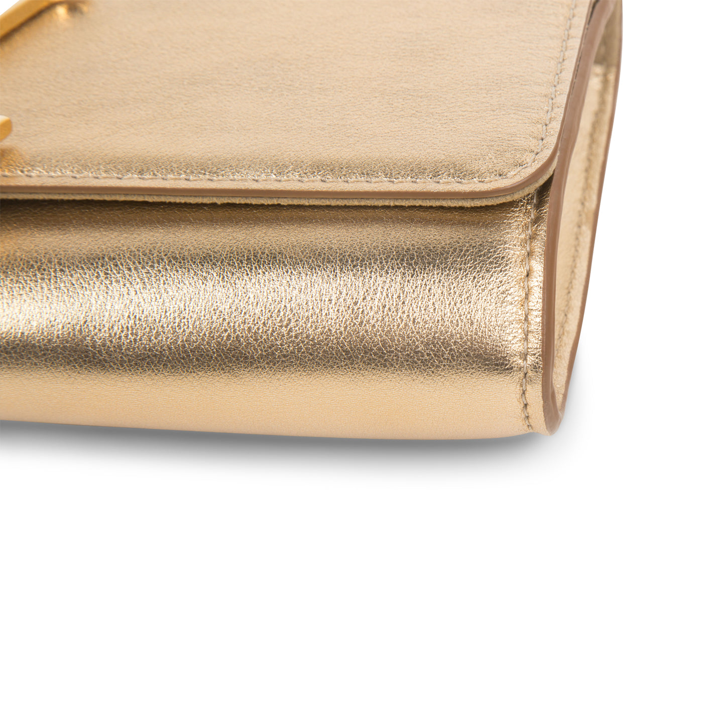 Louis Vuitton Gold Louise Clutch