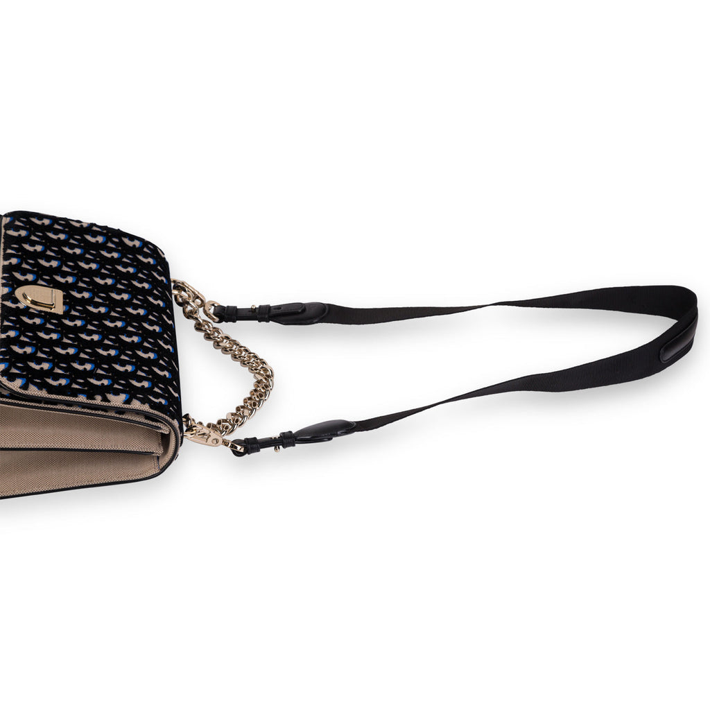 Christian Dior Diorama Velvet Satchel Bag