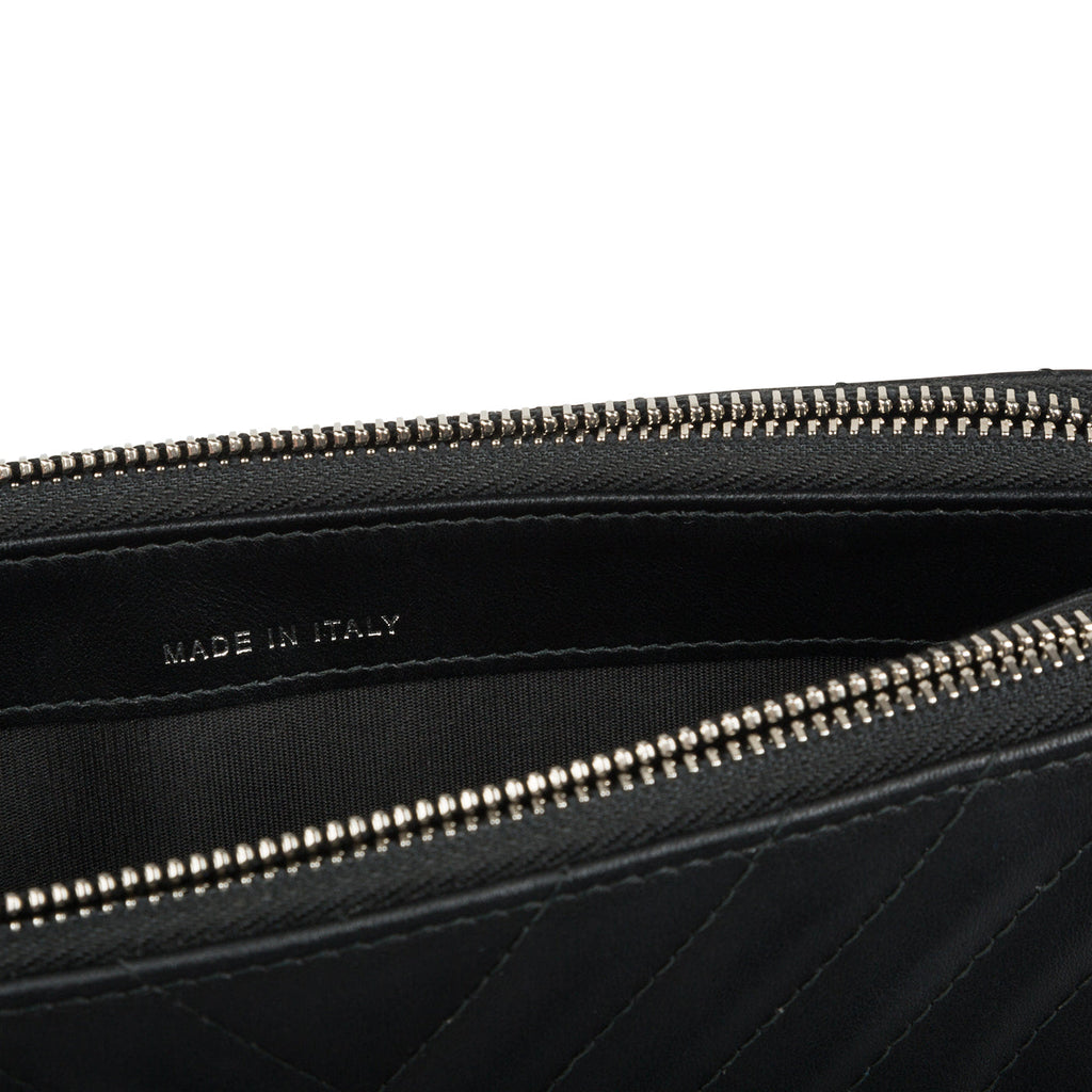 Chanel Chevron Clutch on Chain