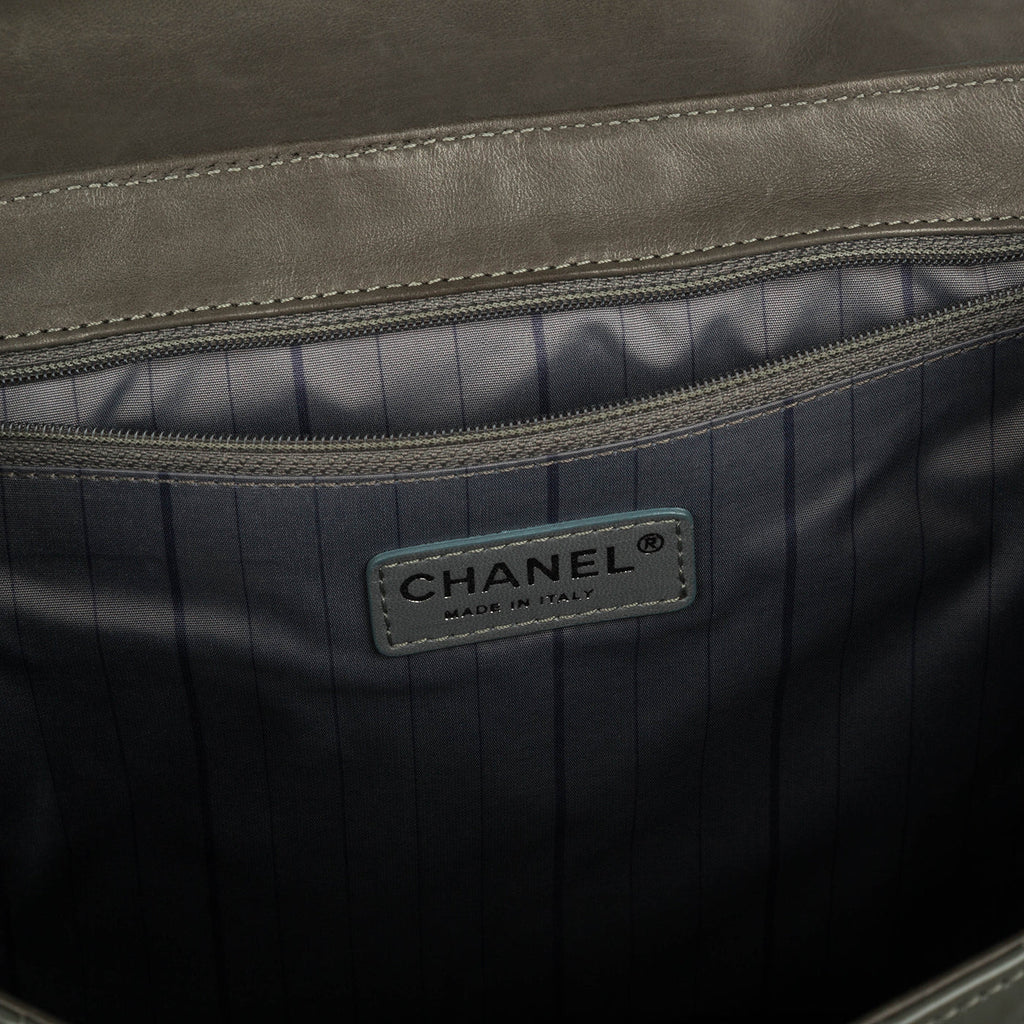 Chanel Mademoiselle Patent Kelly Bag