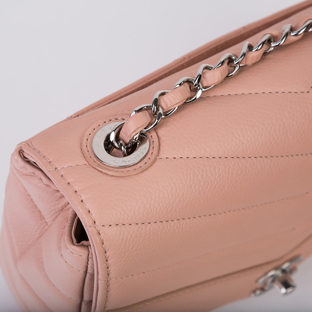 Chanel Chevron Single Flap