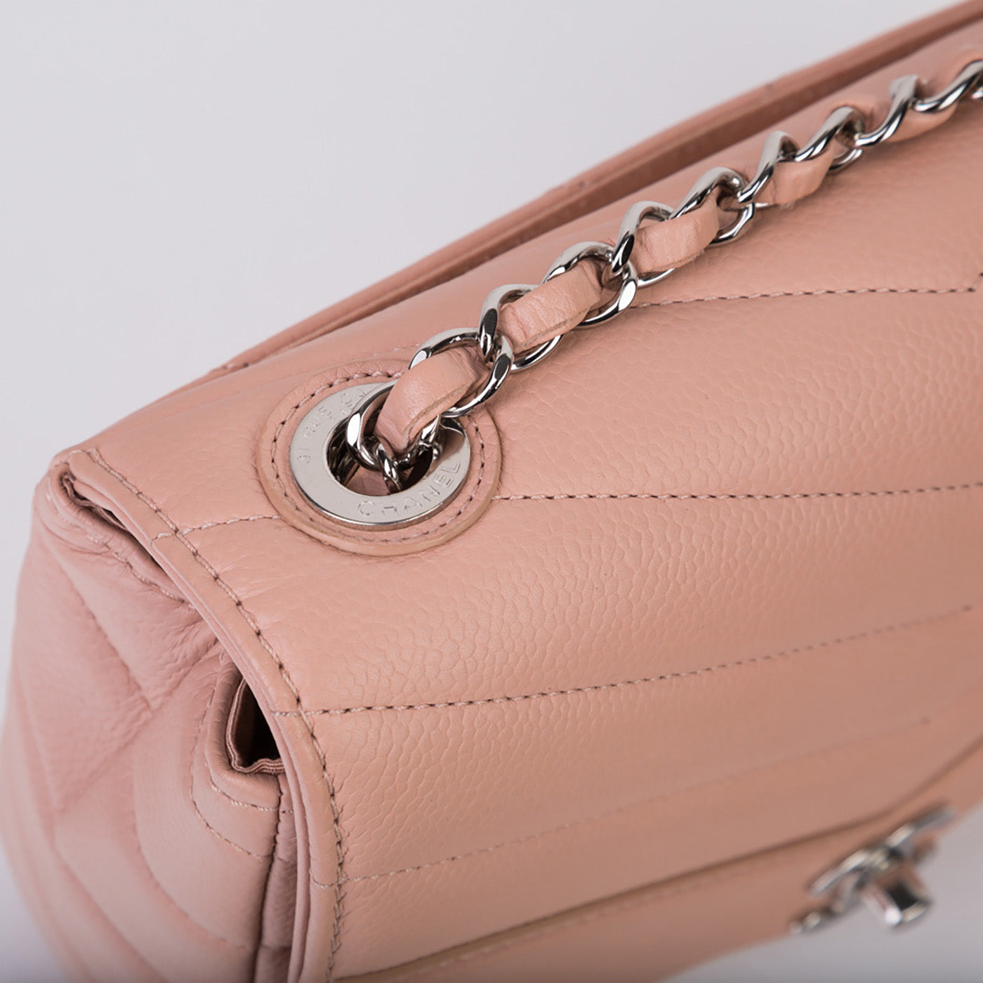 Chanel Chevron Single Flap