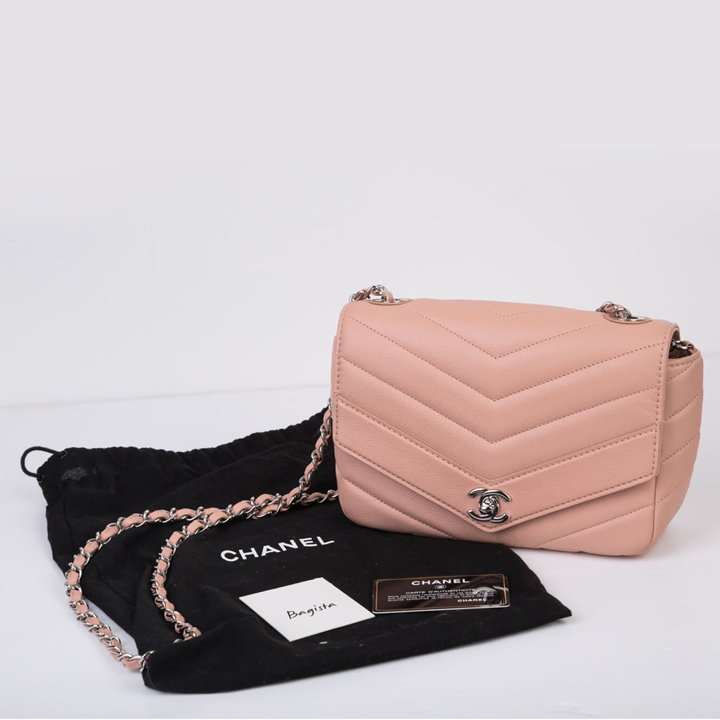 Chanel Chevron Single Flap