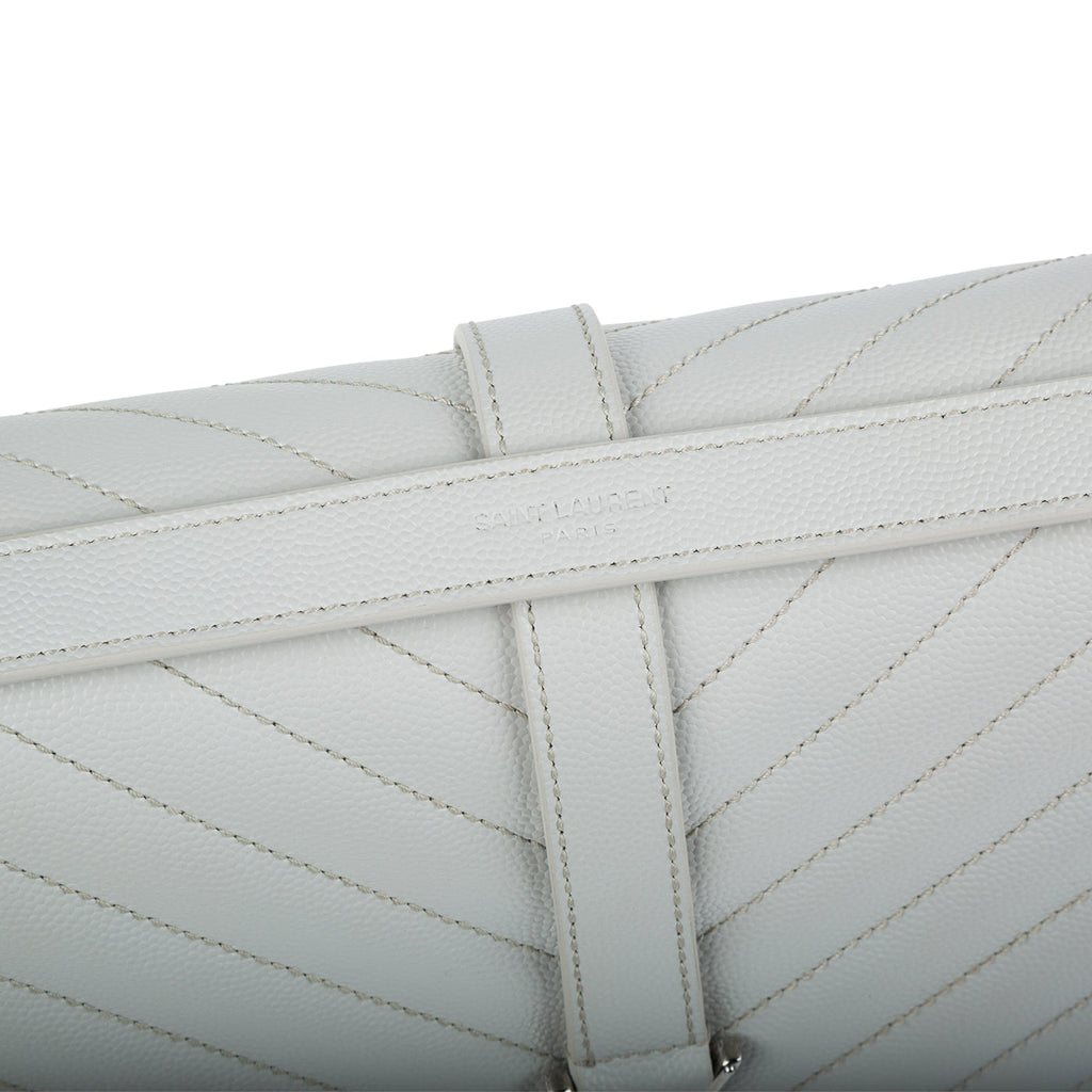 Saint Laurent Large Monogram Envelope Clutch