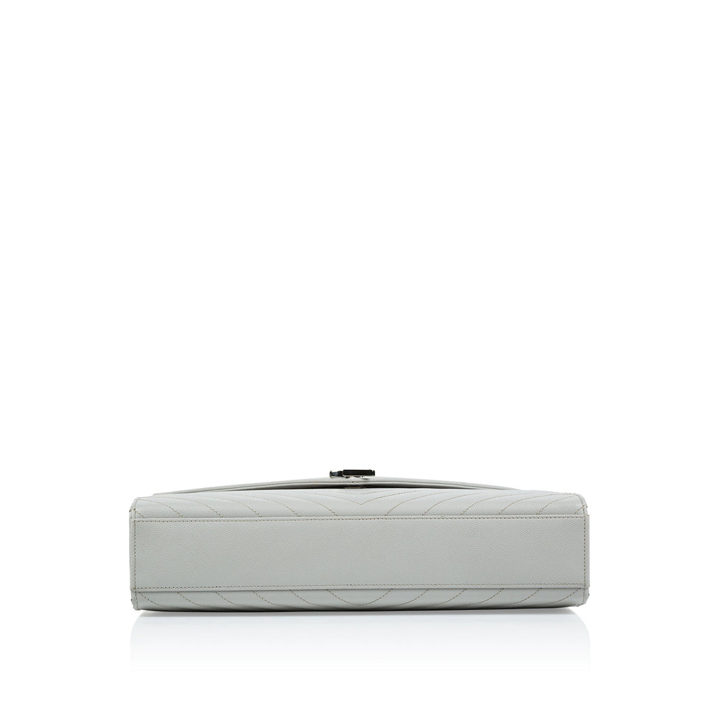 Saint Laurent Large Monogram Envelope Clutch