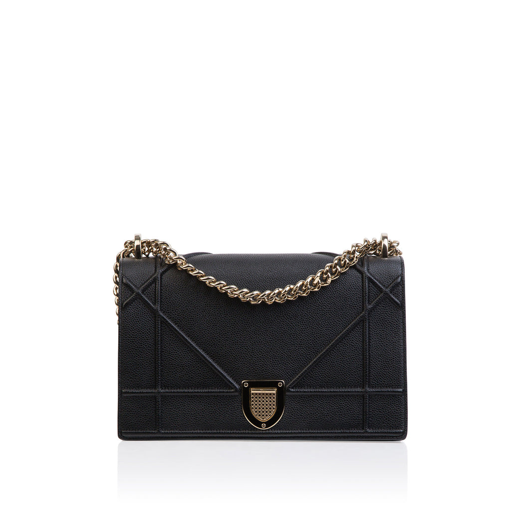 Christian Dior Diorama - Grained Leather
