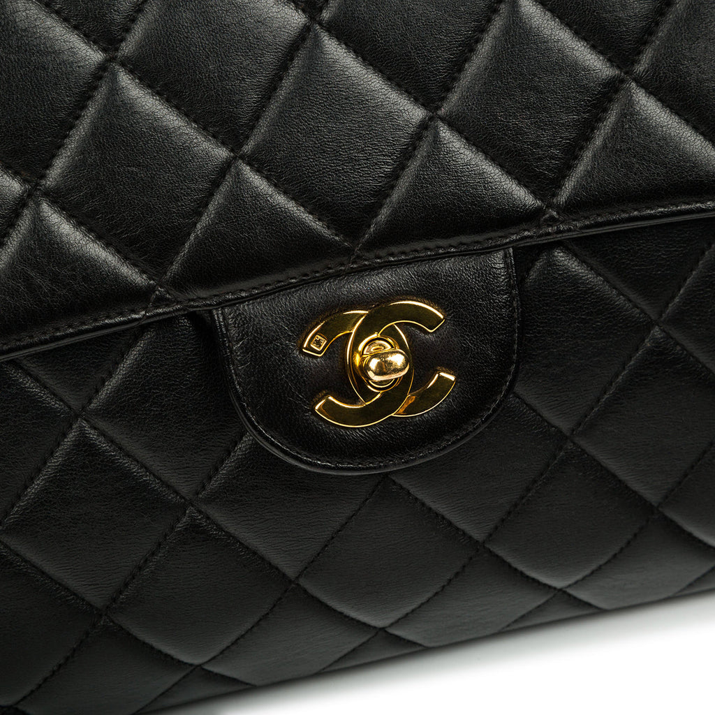 Chanel Double-sided Vintage Jumbo Flap Bag