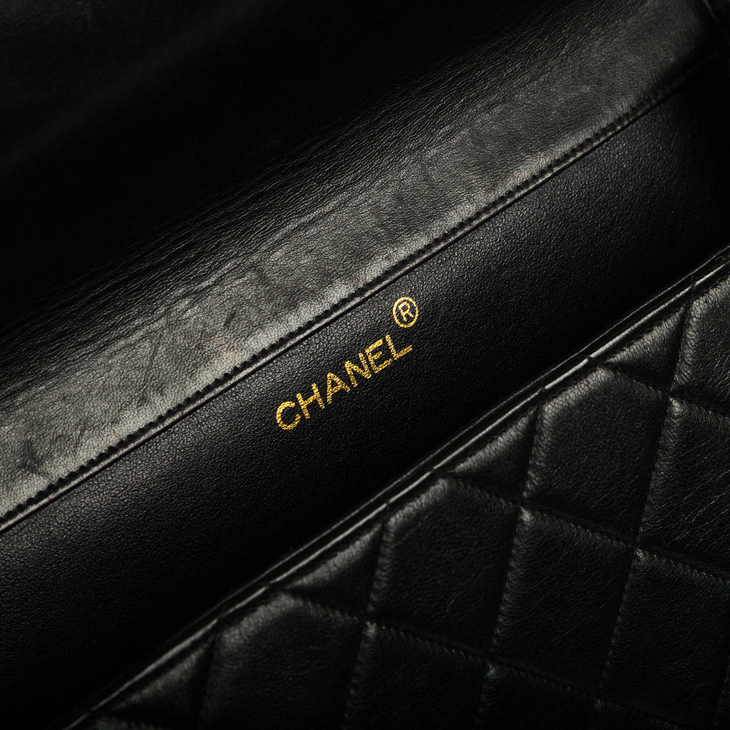 Chanel Double-sided Vintage Jumbo Flap Bag
