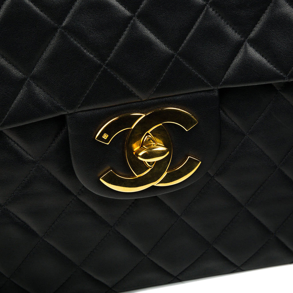 Chanel Double-sided Vintage Jumbo Flap Bag