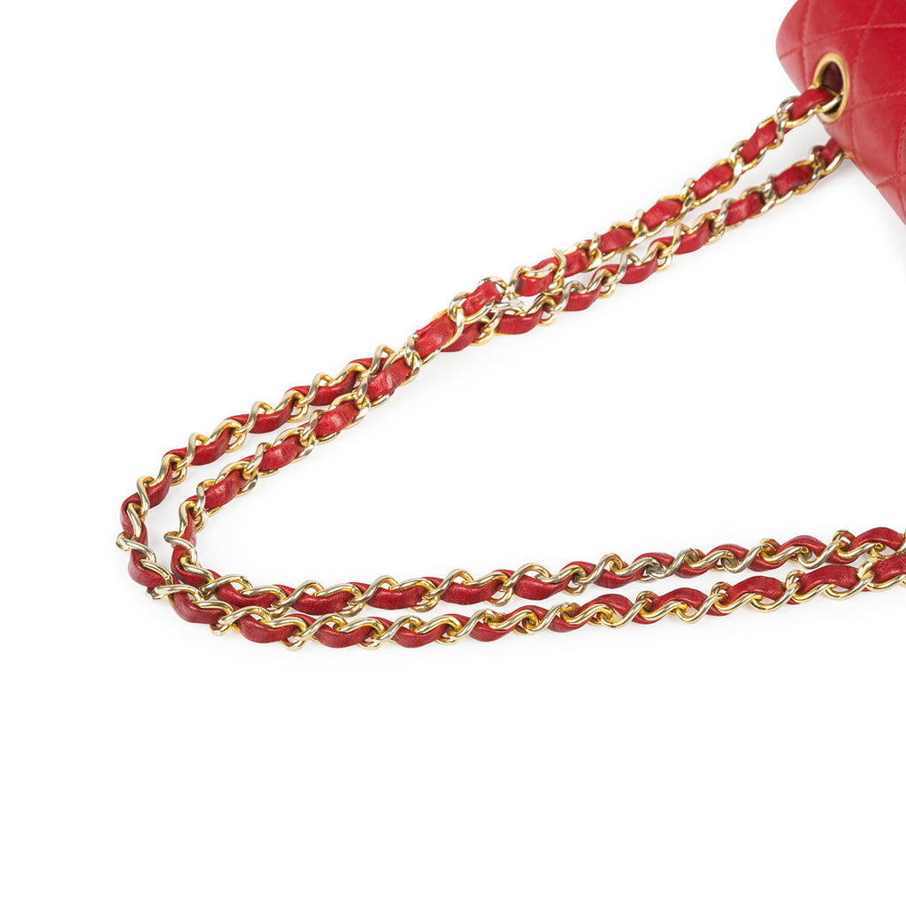 Chanel Classic Flap Vintage Red