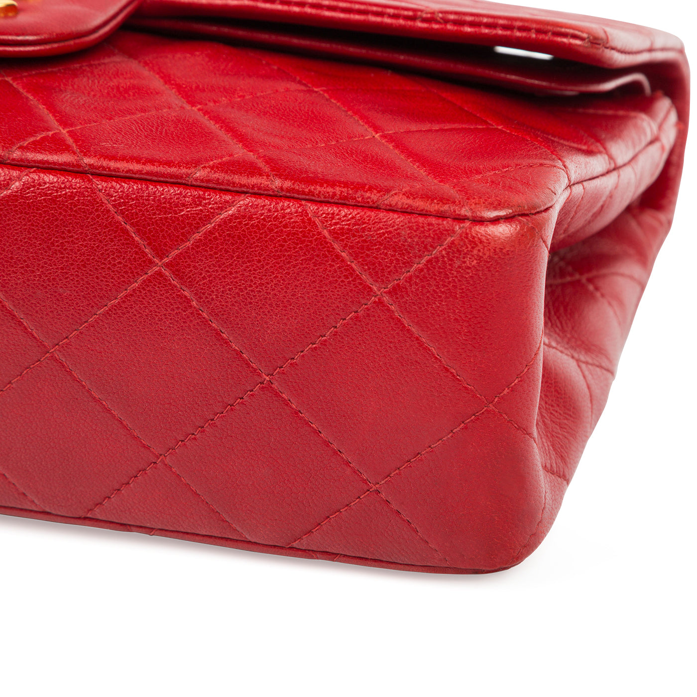 Chanel Classic Flap Vintage Red