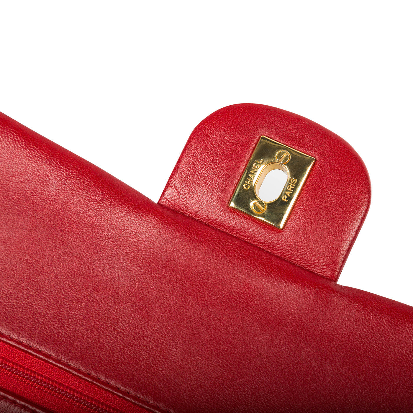 Chanel Classic Flap Vintage Red