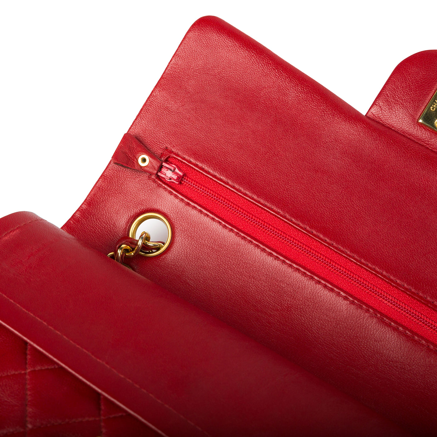 Chanel Classic Flap Vintage Red