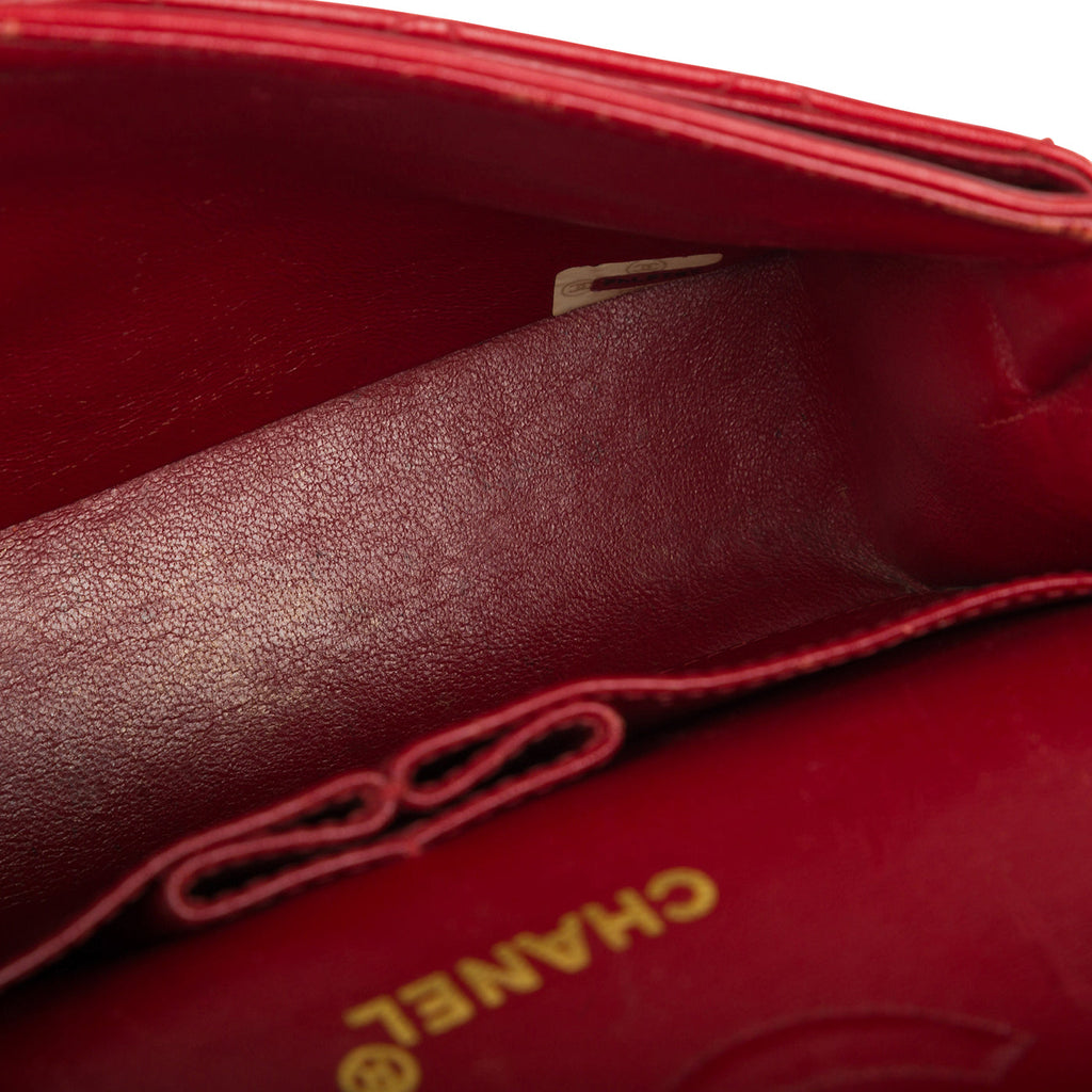 Chanel Classic Flap Vintage Red