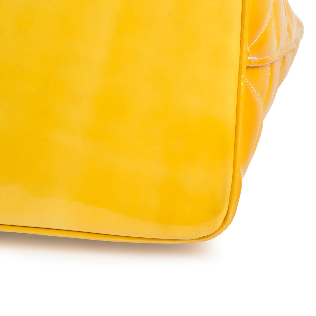 Chanel CC Medallion Tote Yellow