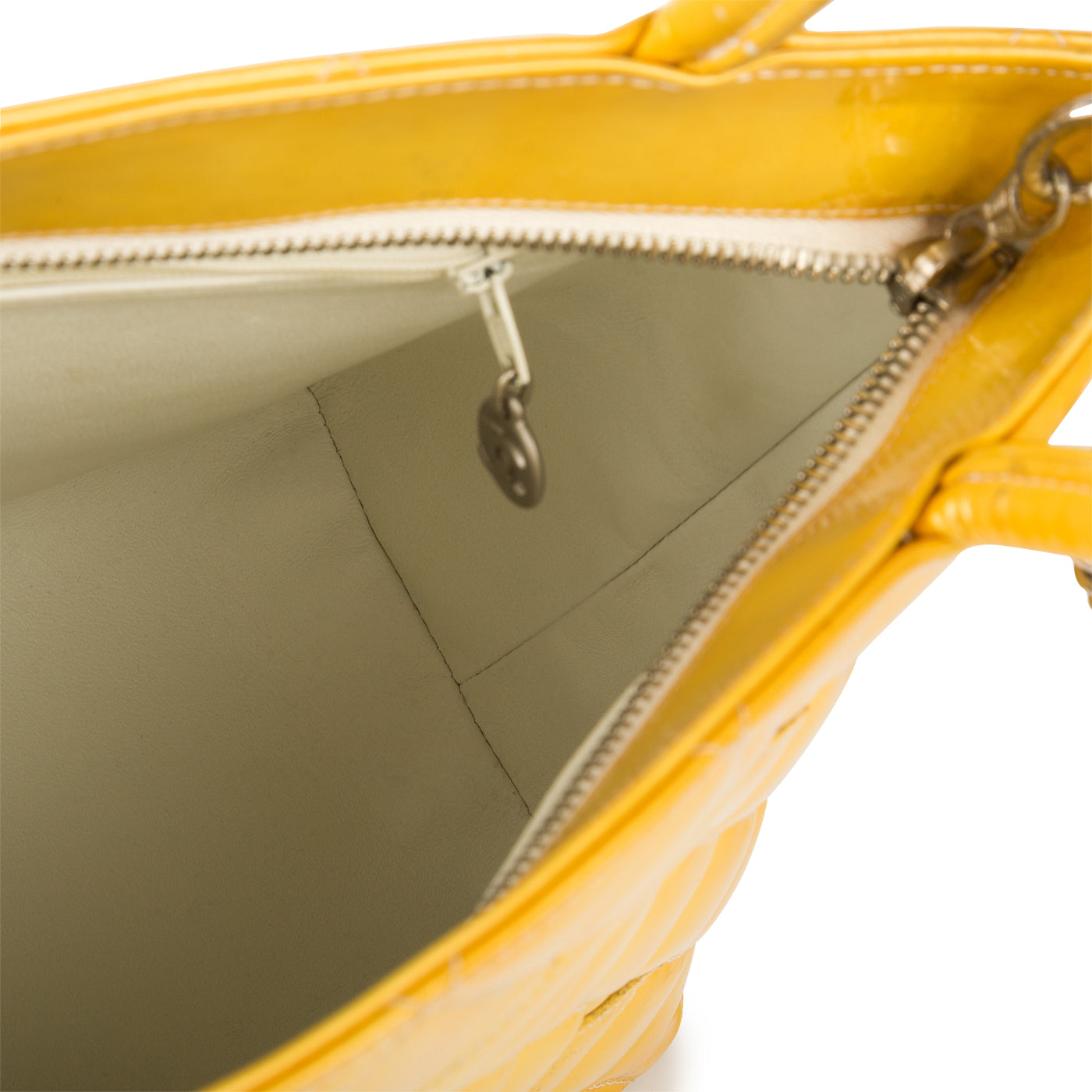 Chanel CC Medallion Tote Yellow