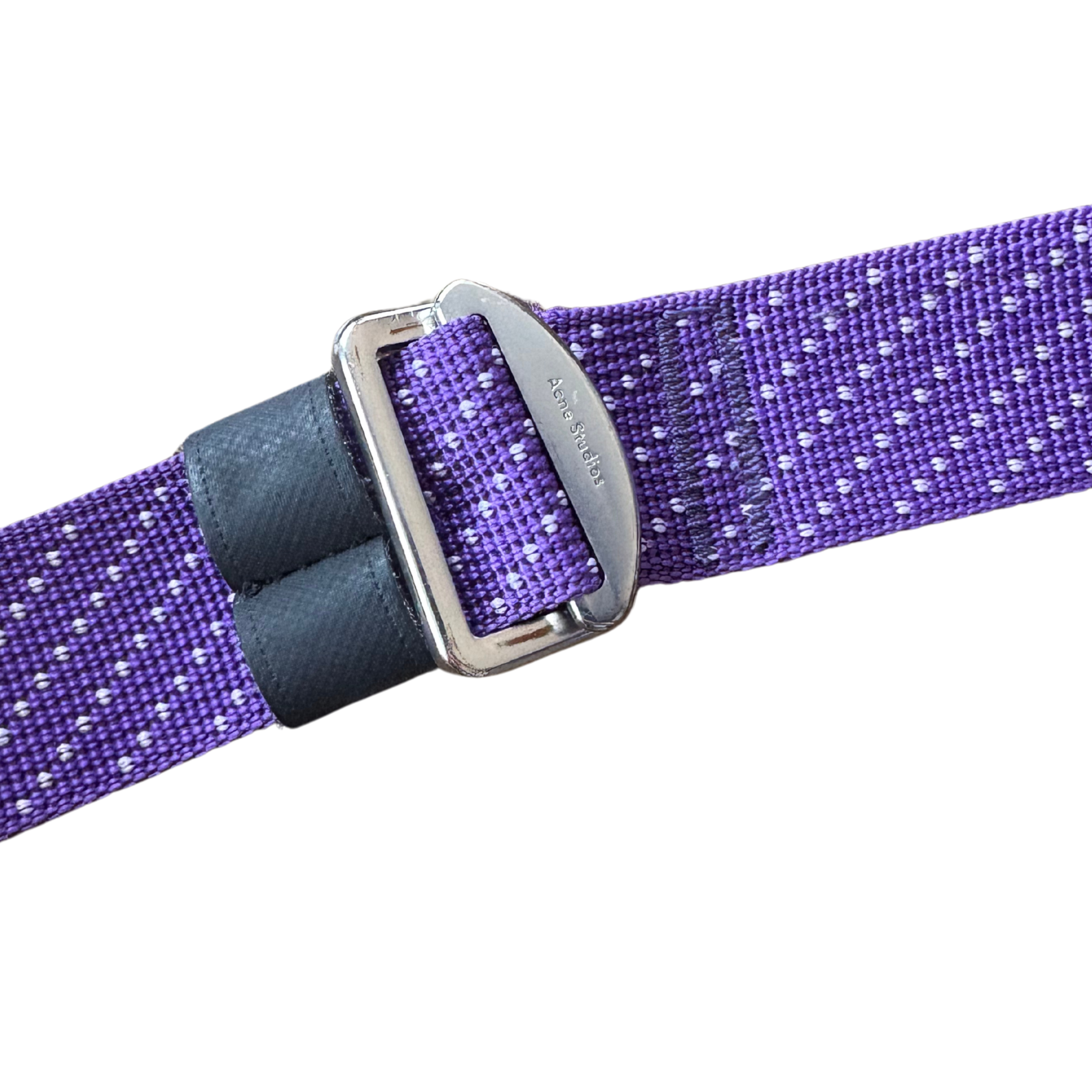 Acne Bla Konst Canvas Belt