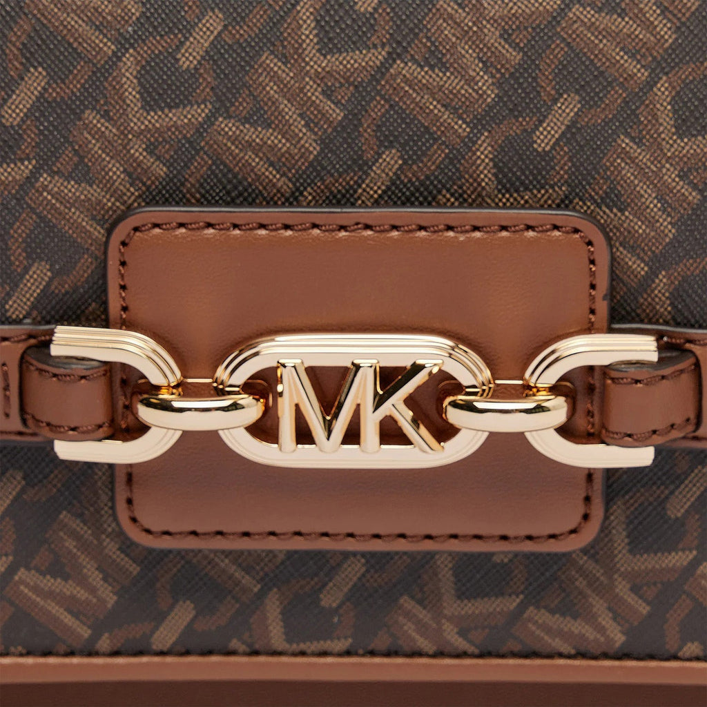 Heather Large Empire Signature Logo Shoulder Bag