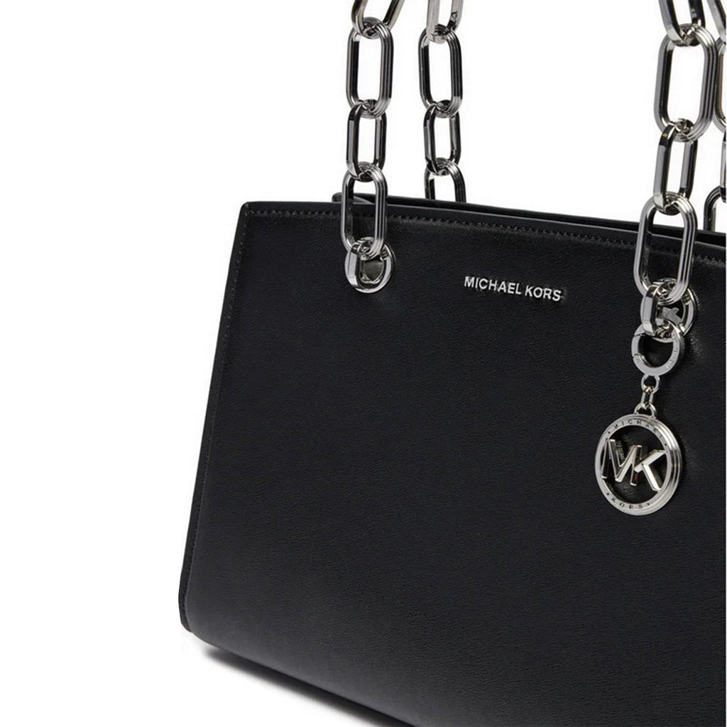 Medium Cynthia Logo Lettering Tote Bag