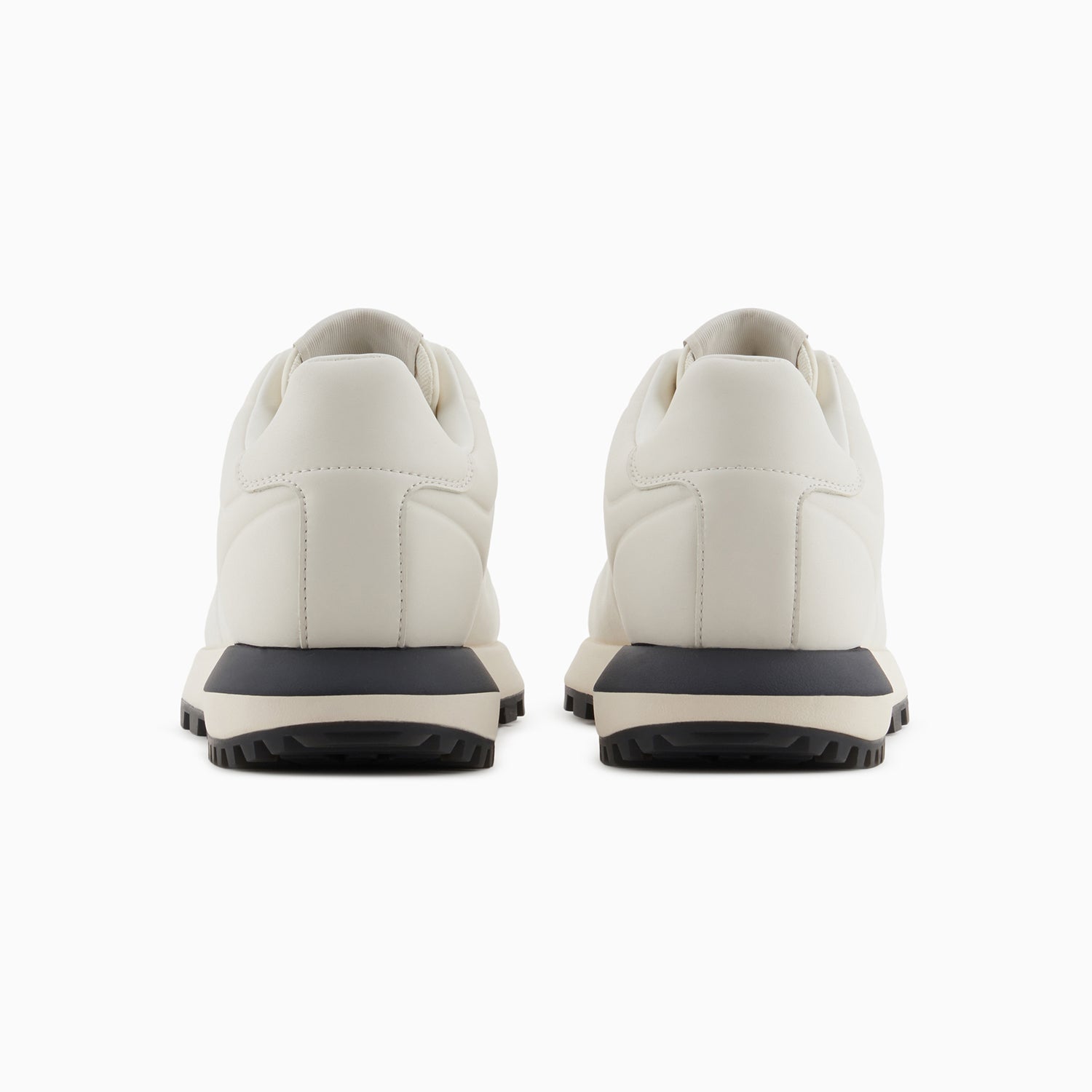 Leather Sneakers With Thermoformed Details