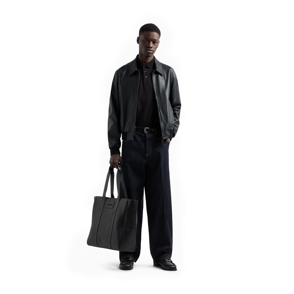 Jacquard Jersey Polo Shirt