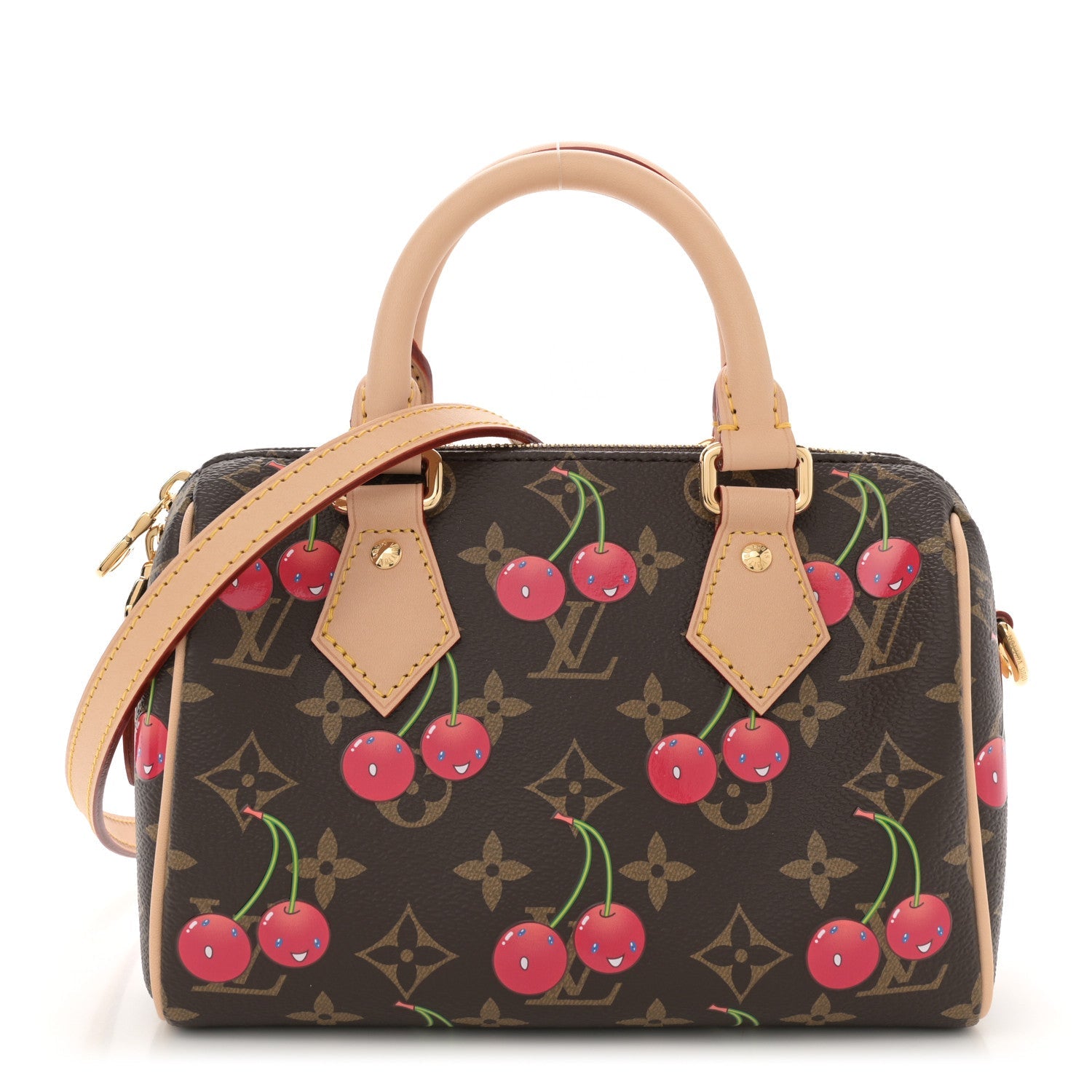 LV X TM Monogram Cerises Speedy Bandouliere 20
