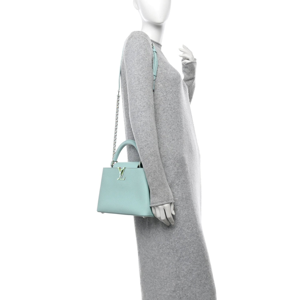 Taurillon Capucines BB Topaz Blue