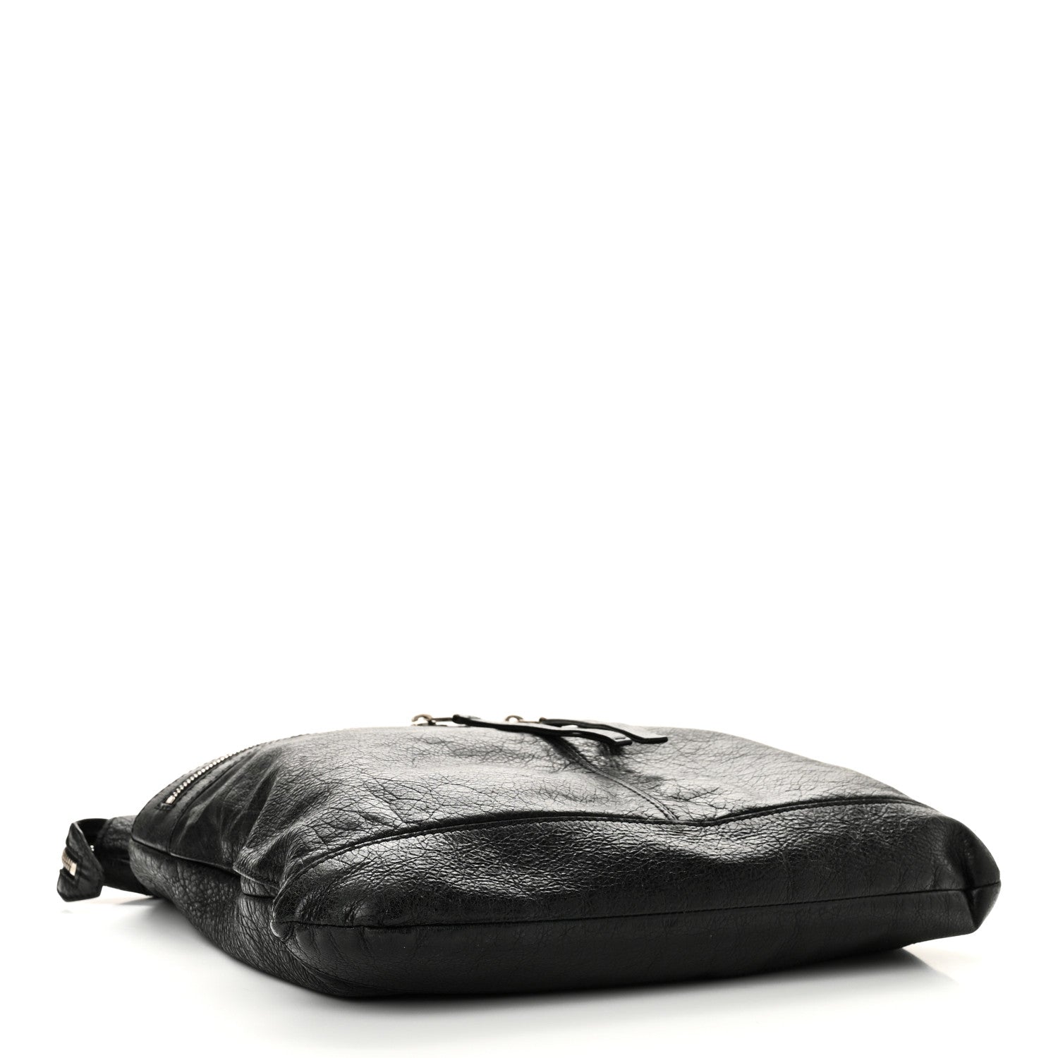 Agneau Classic Hardware Square Tote Black