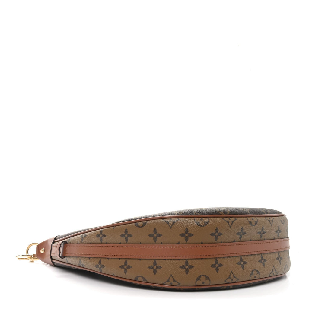 Reverse Monogram Loop Hobo